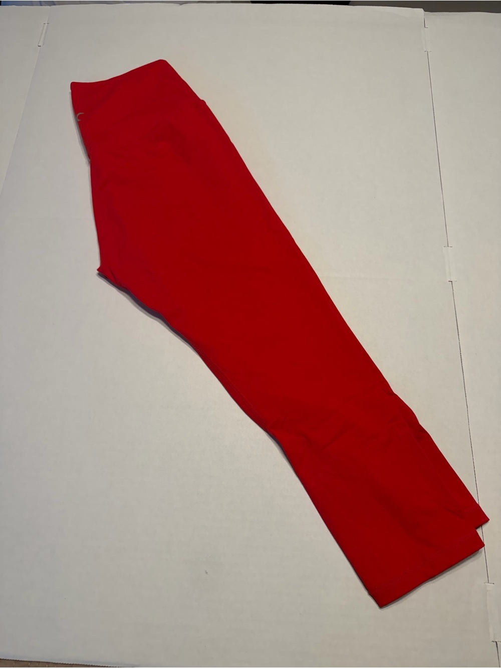 ZYIA Red High Waist Crop Leggings 8-10 (1046)